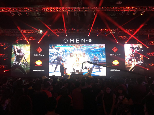 Activación Omen by HP en Argentina Game Show