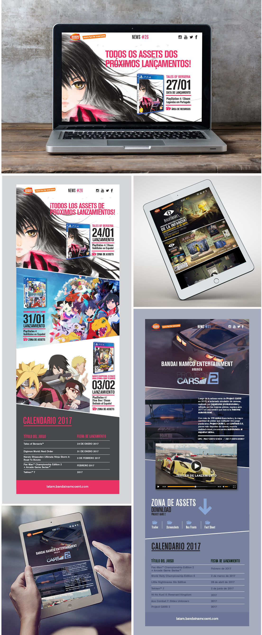 Bandai Namco E-Mail Marketing