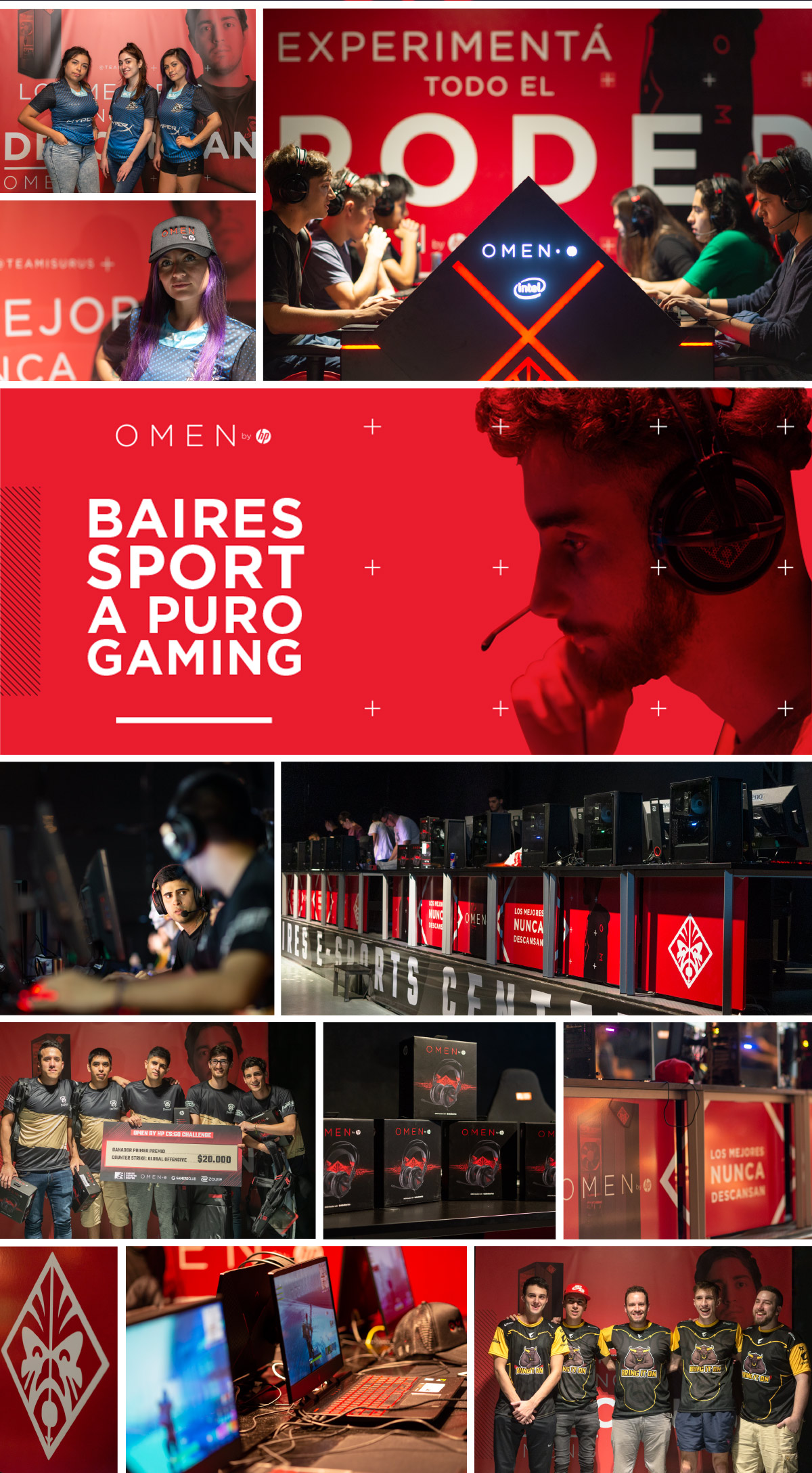 OMEN by HP en Baires e-Sports Center