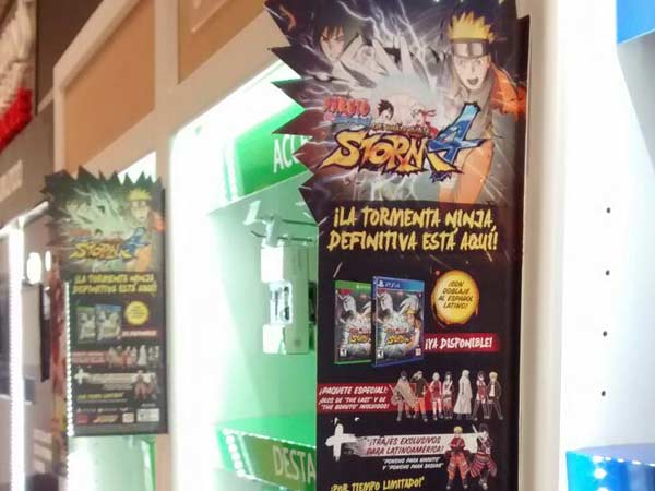 Campaña de Lanzamiento Naruto Storm 4