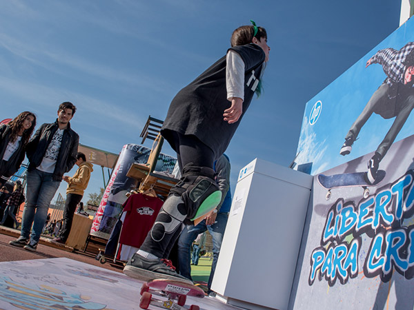 hp Vans Skate Park Activation