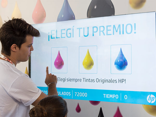 HP Inks Activation in Ribeiro Shop Windows