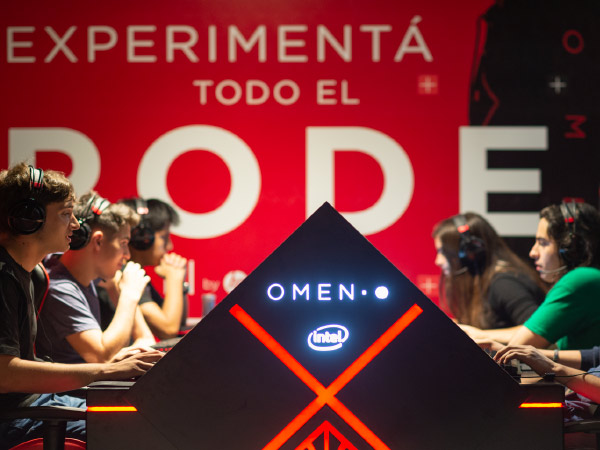 HP Omen Activation at Baires Sport Center